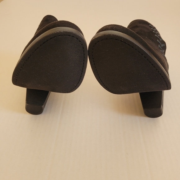 Dominique Nicole Black Booties Sz 8W - Picture 8 of 11
